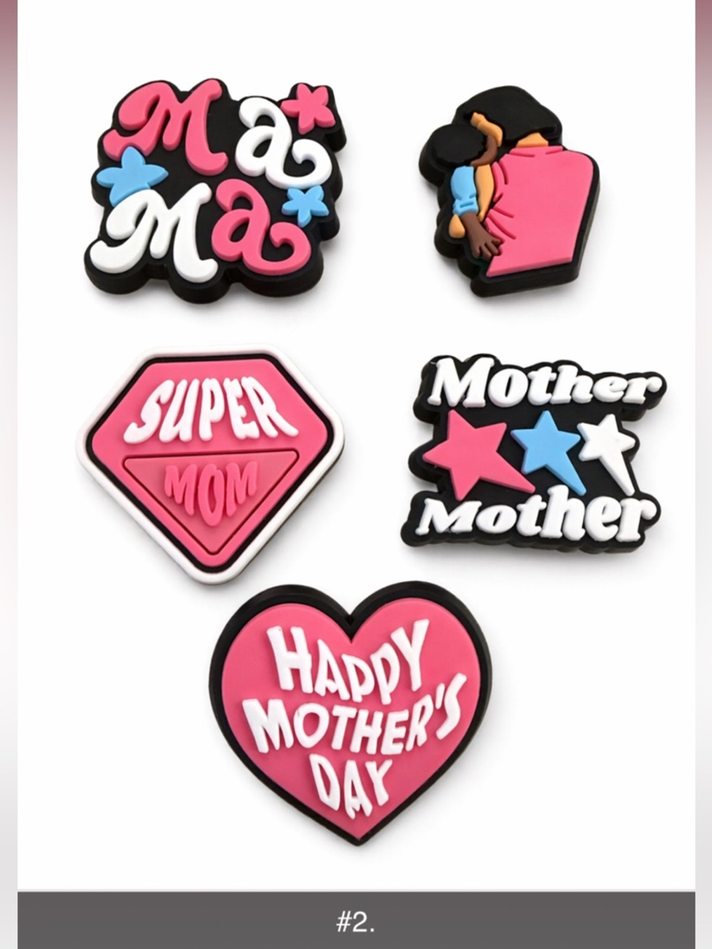 🌈 Bogg/Show Charms {5 per pack} - Picture 3 of 4